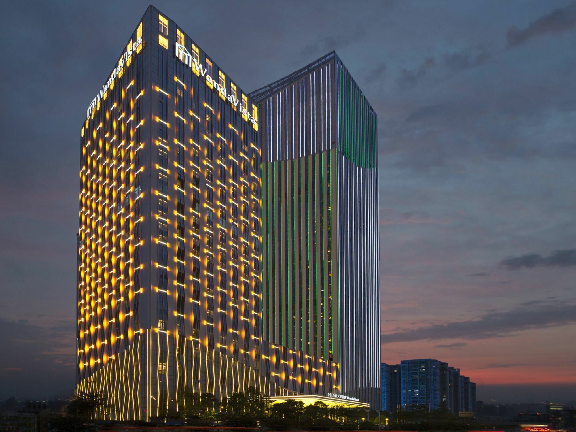 Hotel Wanda Vista Nanning Zewnętrze zdjęcie